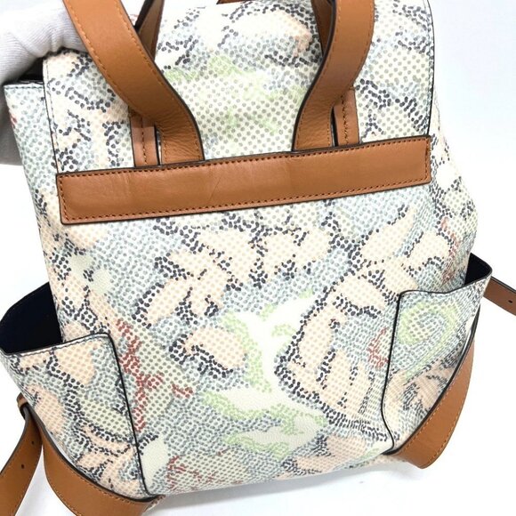 Tory Burch Dot Mosaic Pattern Daypack Bag Backpack Multicolore/GoldHardware main image 9
